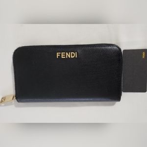 AUTHENTIC Fendi Zucca Wallet